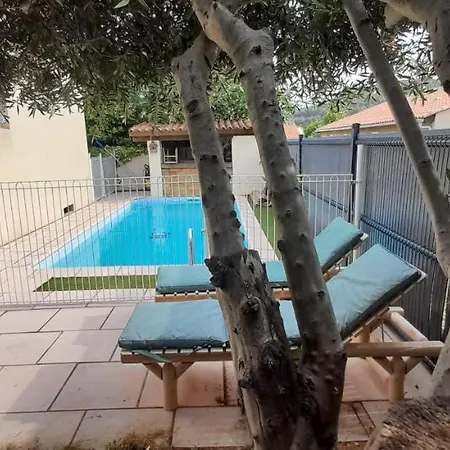 Piscine Proche Narbonne Plage 别墅